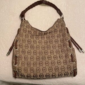 MICHAEL Michael Kors MK logo hobo bag